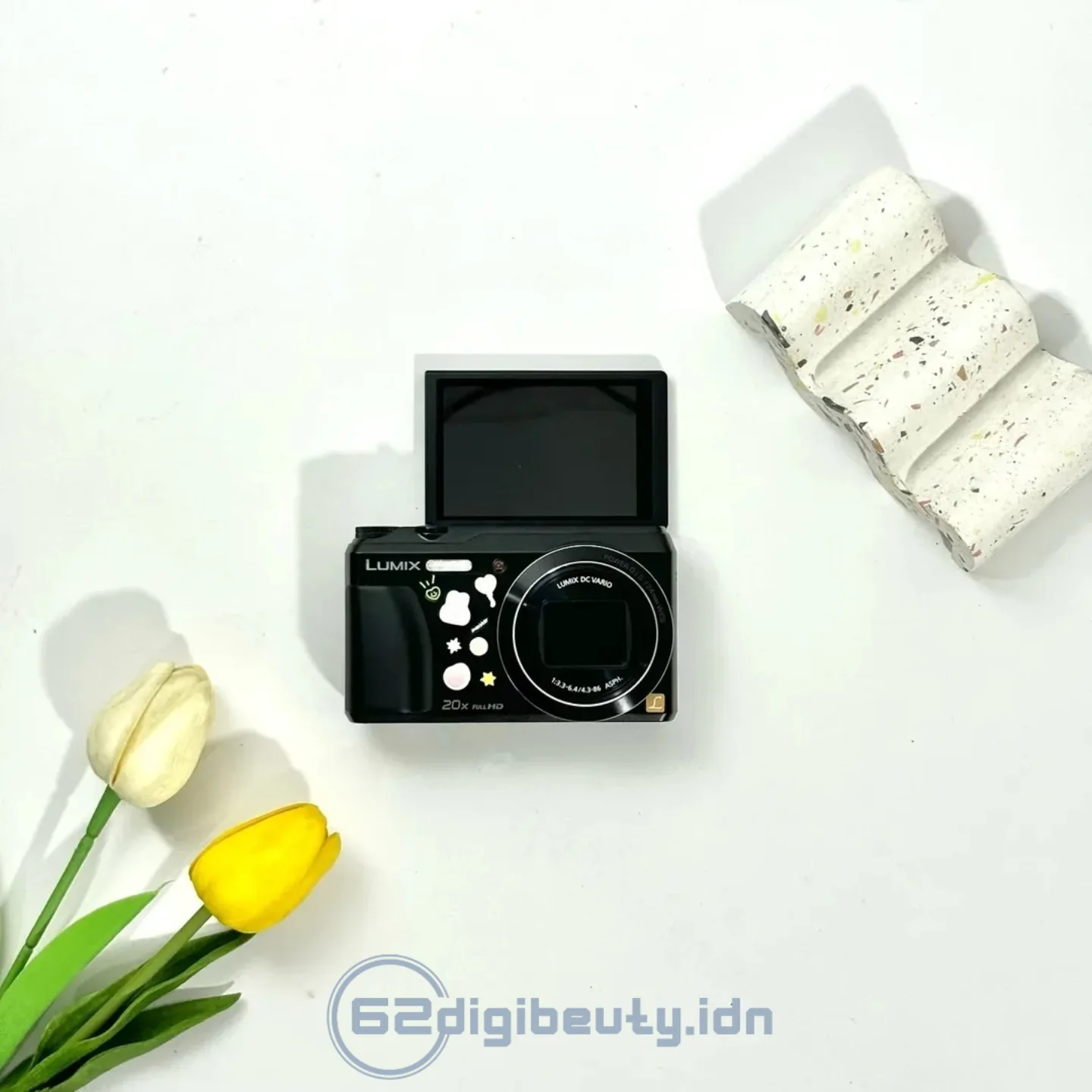 Lumix DMC TZ55 flip cam